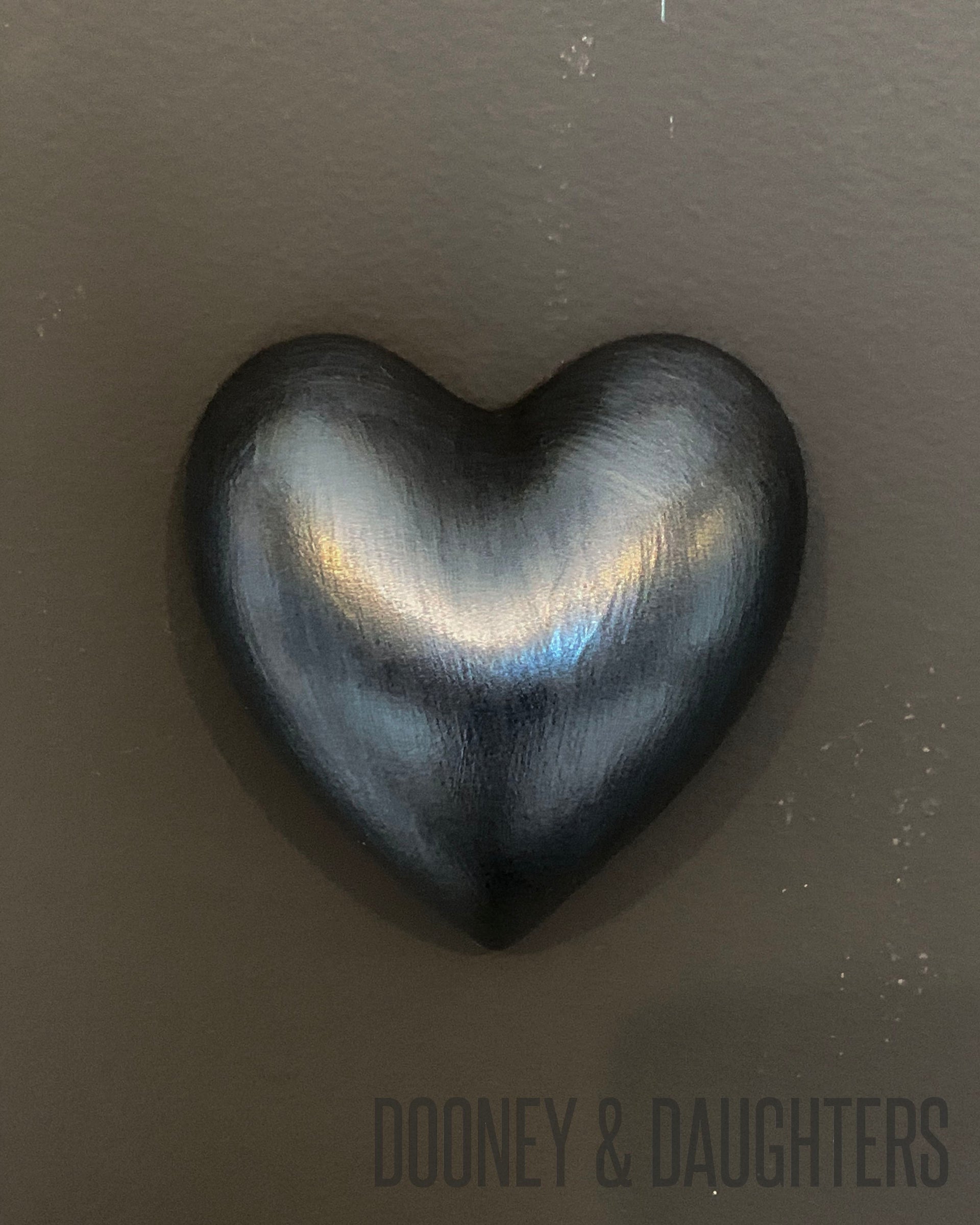 Metallic Pewter Mini Heart
