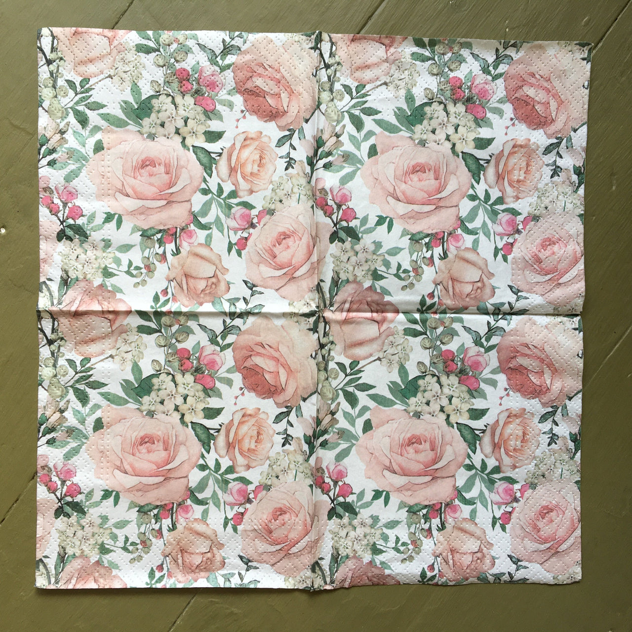 Napkin - Blush Rose