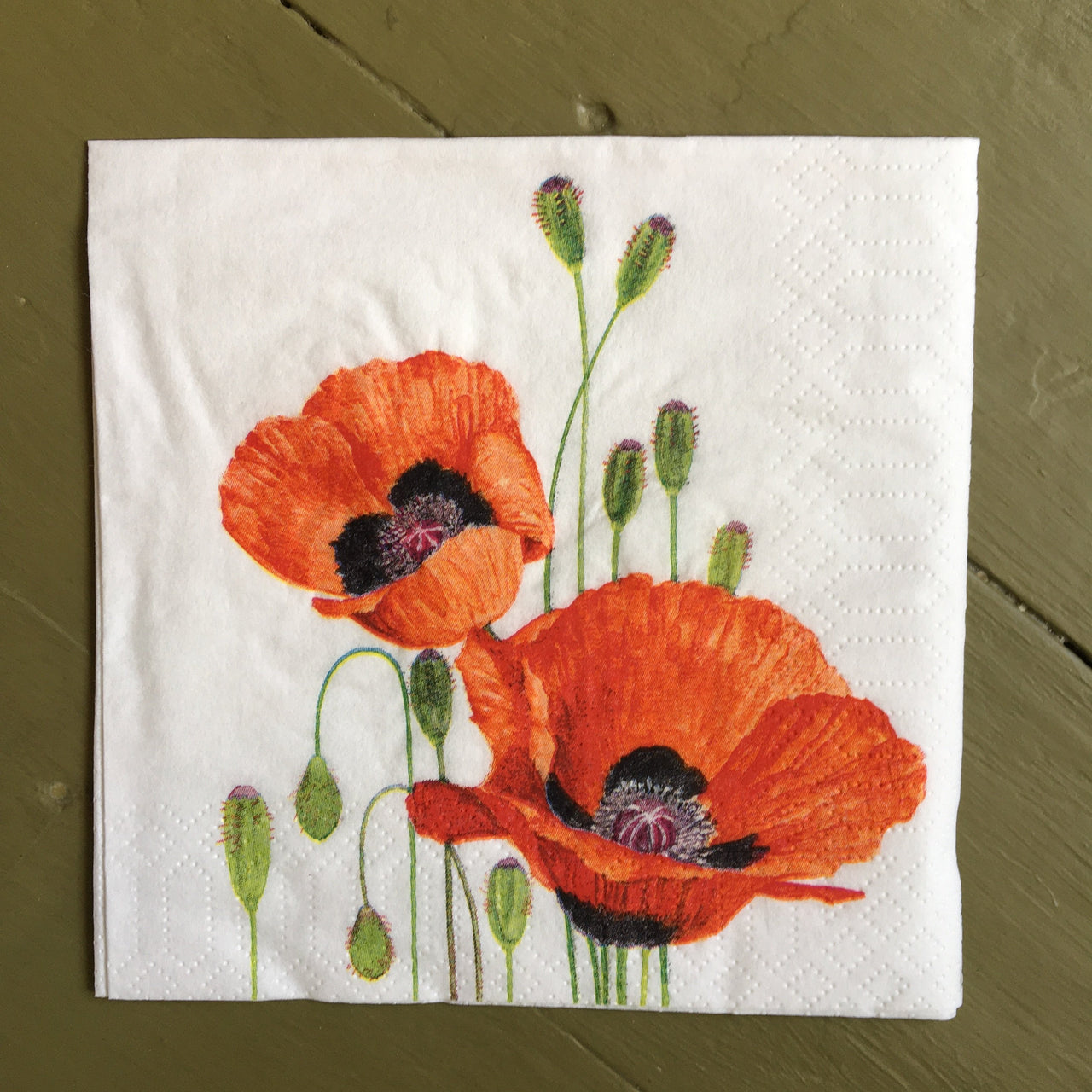 Napkin - Poppies