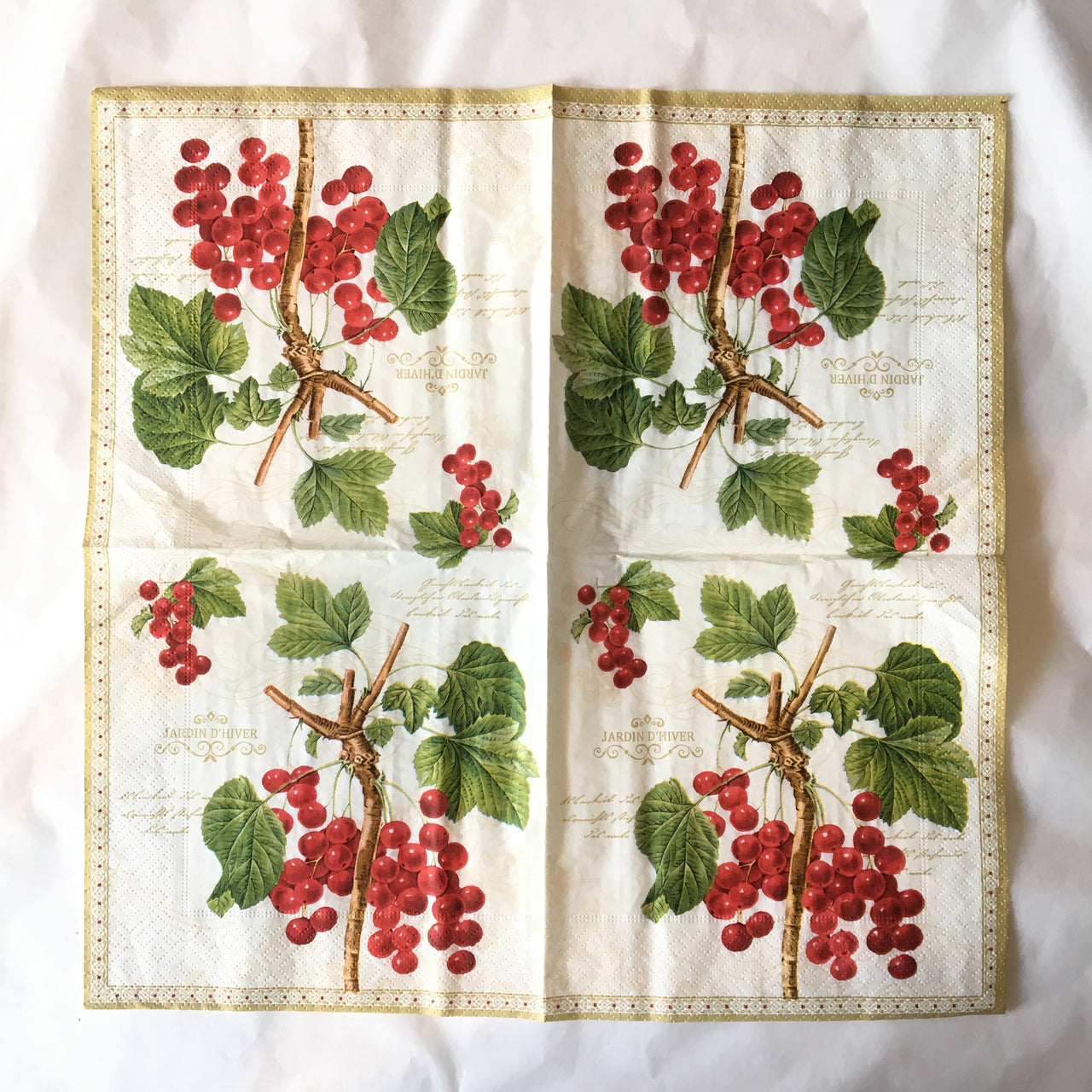 Napkin - Winter Berries