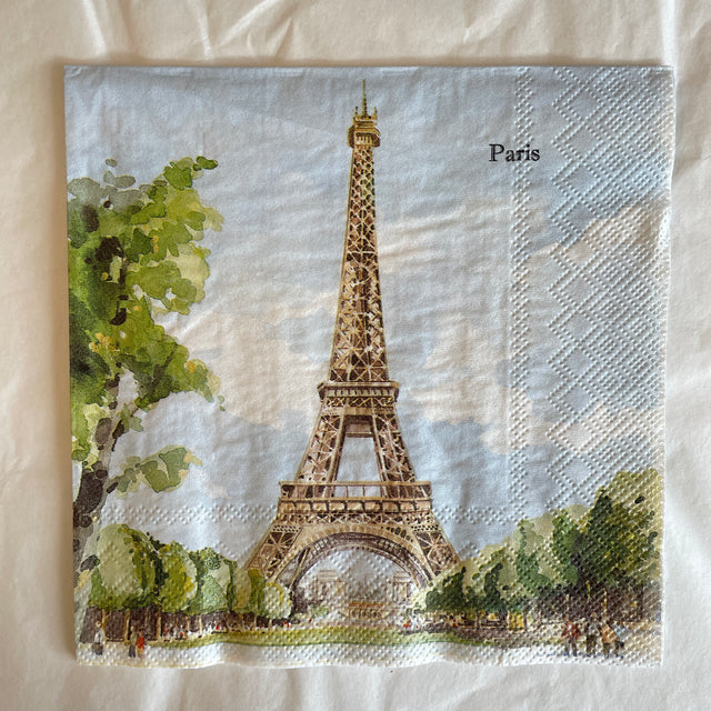 Paris Napkin Decoupage Napkin Dooney & Daughters