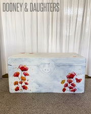 Peaceful Poppies Blanket Box