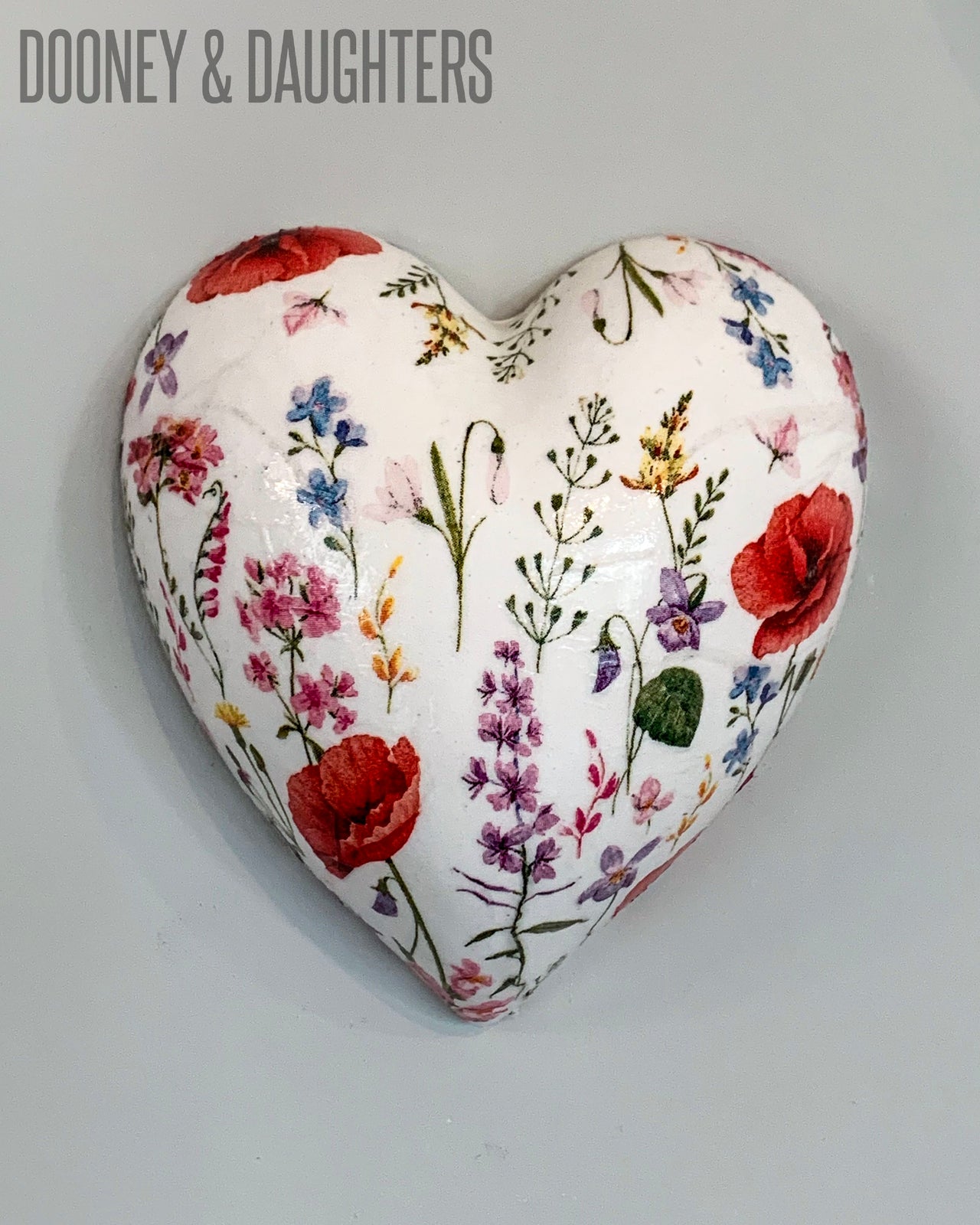 Poppy Meadow Heart