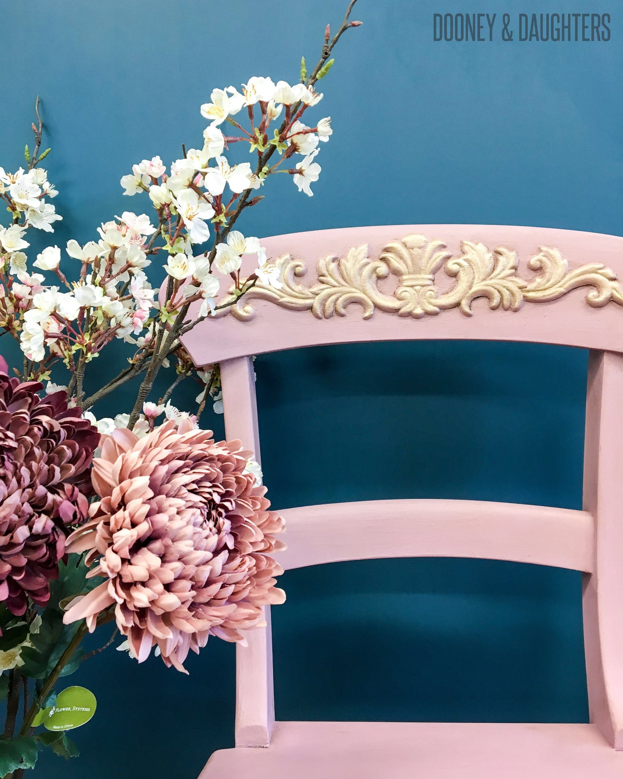 Pretty in pink chair