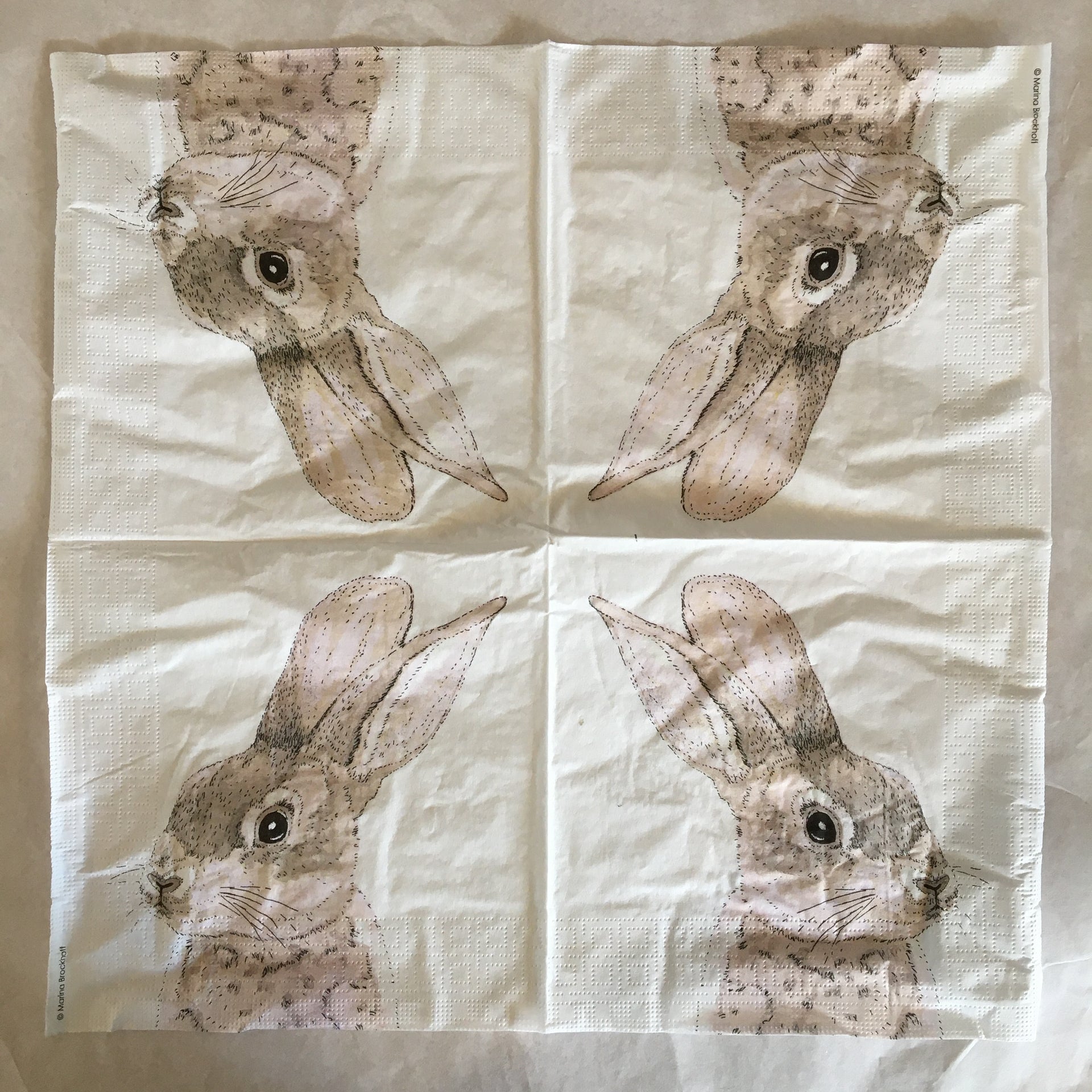 Napkin - Rabbit