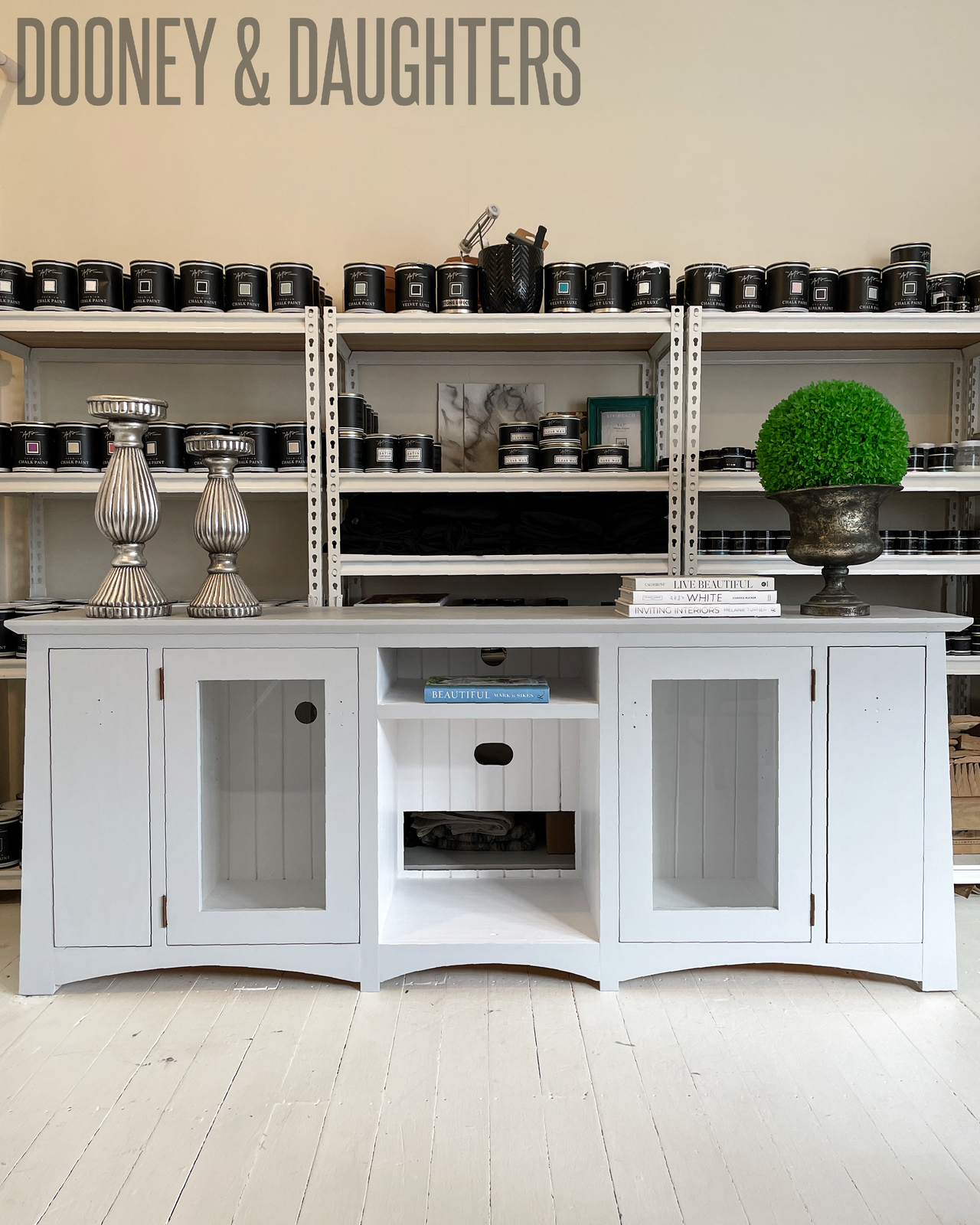 Beluga & Rivers Peak Entertainment Unit & Bookcase