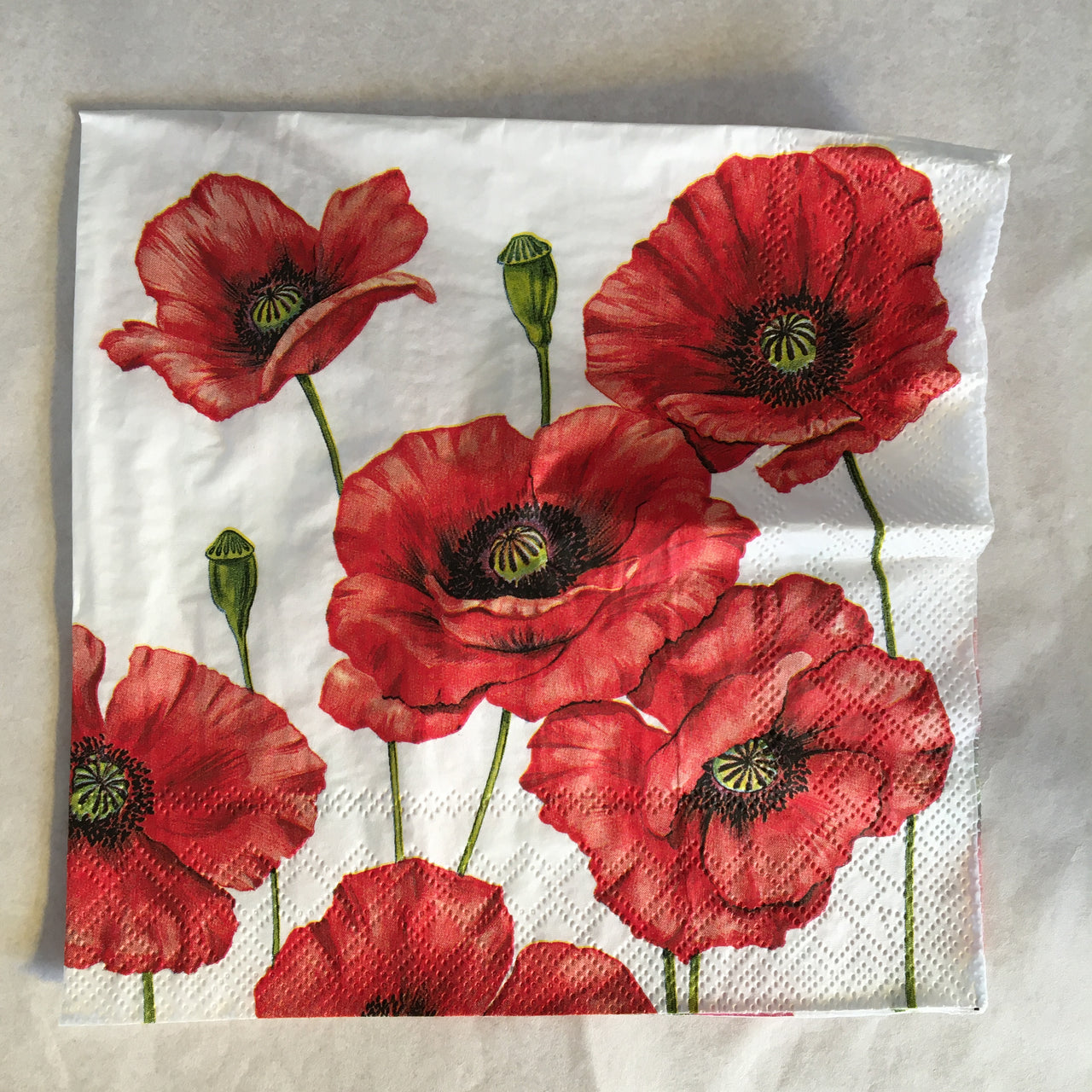 Napkin - Romantic Poppy