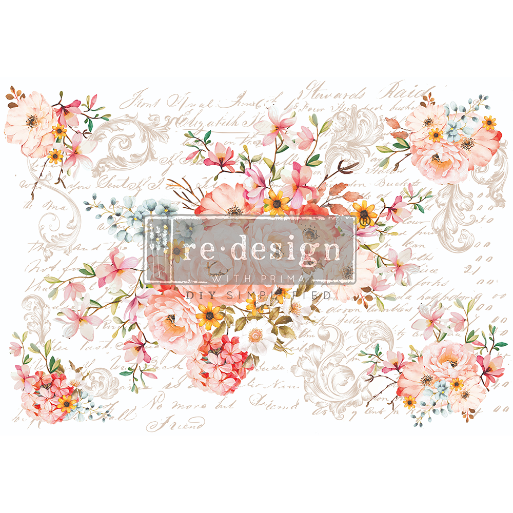 Rose Celebration transfer by ReDesign with Prima