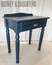 Royal Navy with Black Wash Hall Table