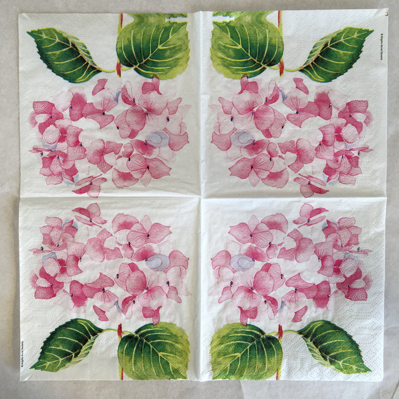 Napkin - Hydrangea Rose