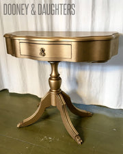 Soft Gold Hall Table