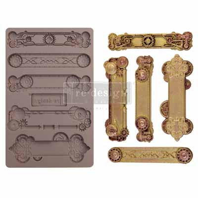 Steampunk Plates Mould