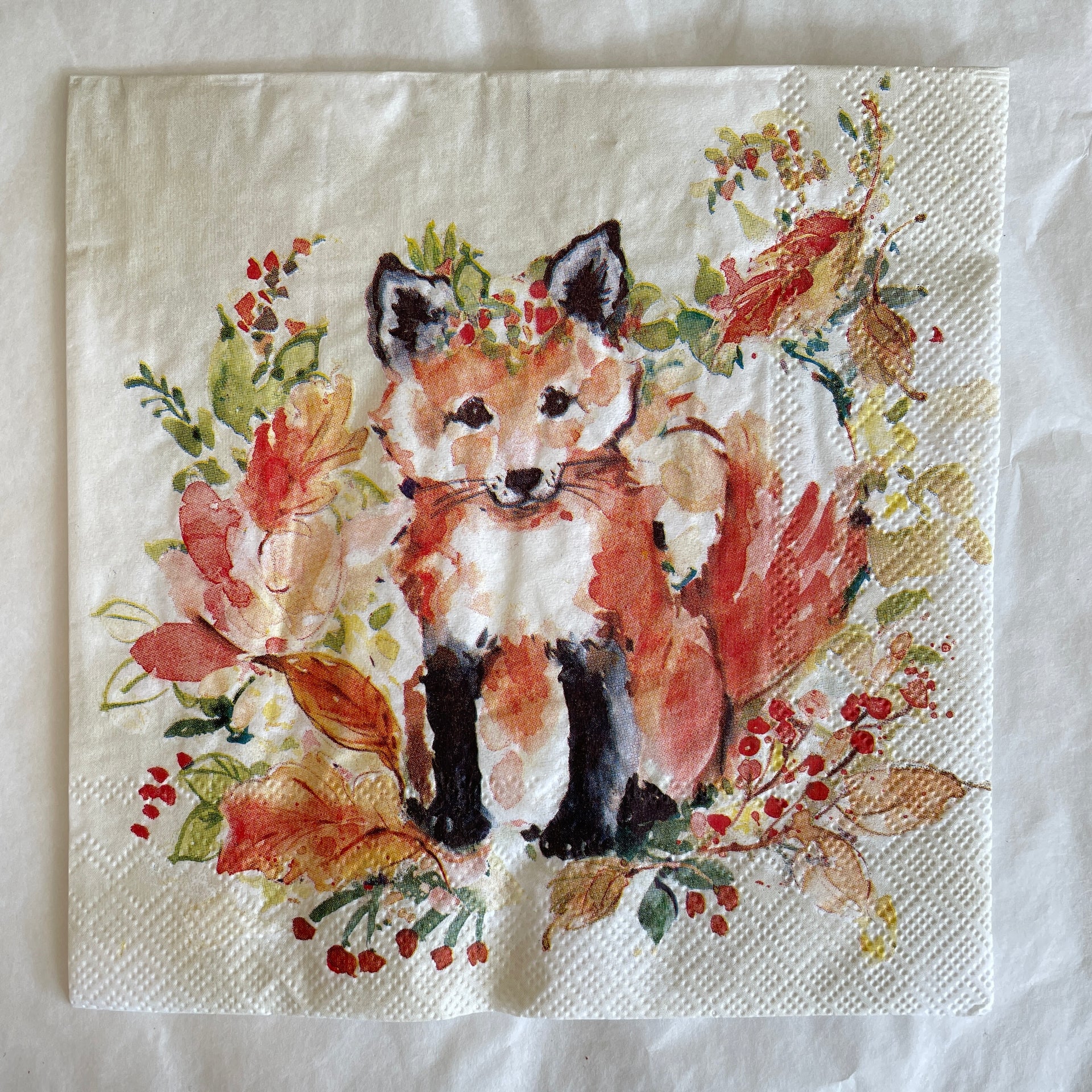 Napkin - Sweet Fox