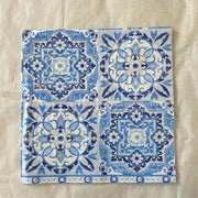 Napkin - Tiles Blue