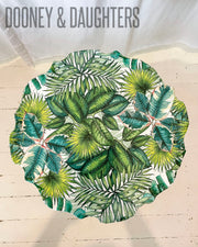 Tropical Decoupaged Wine Table