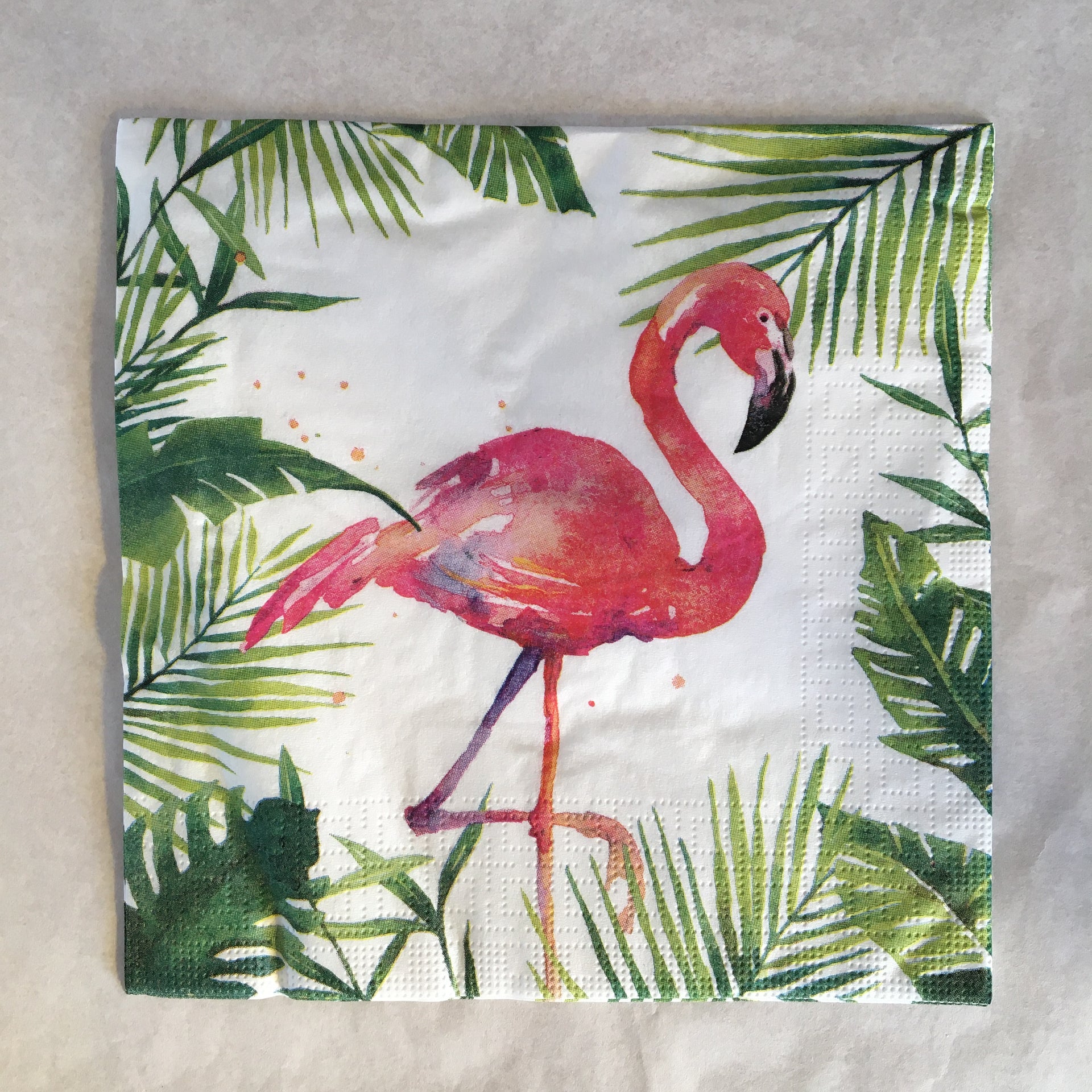 Napkin - Tropical Flamingo