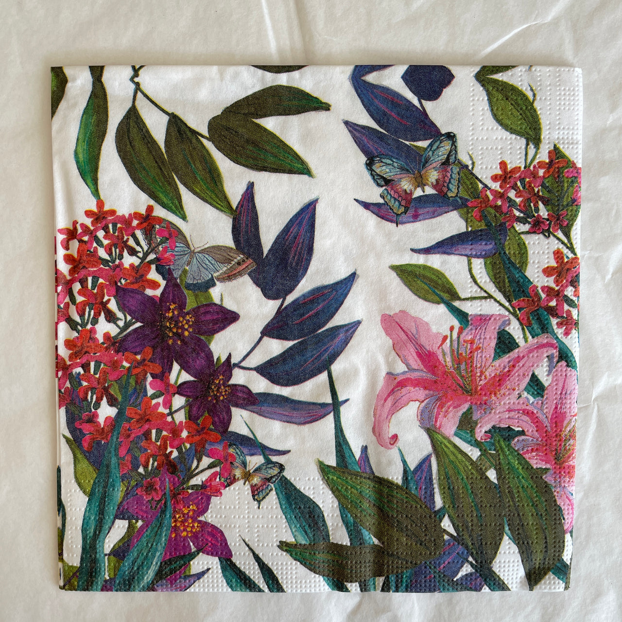 Napkin - Tropical Lilies