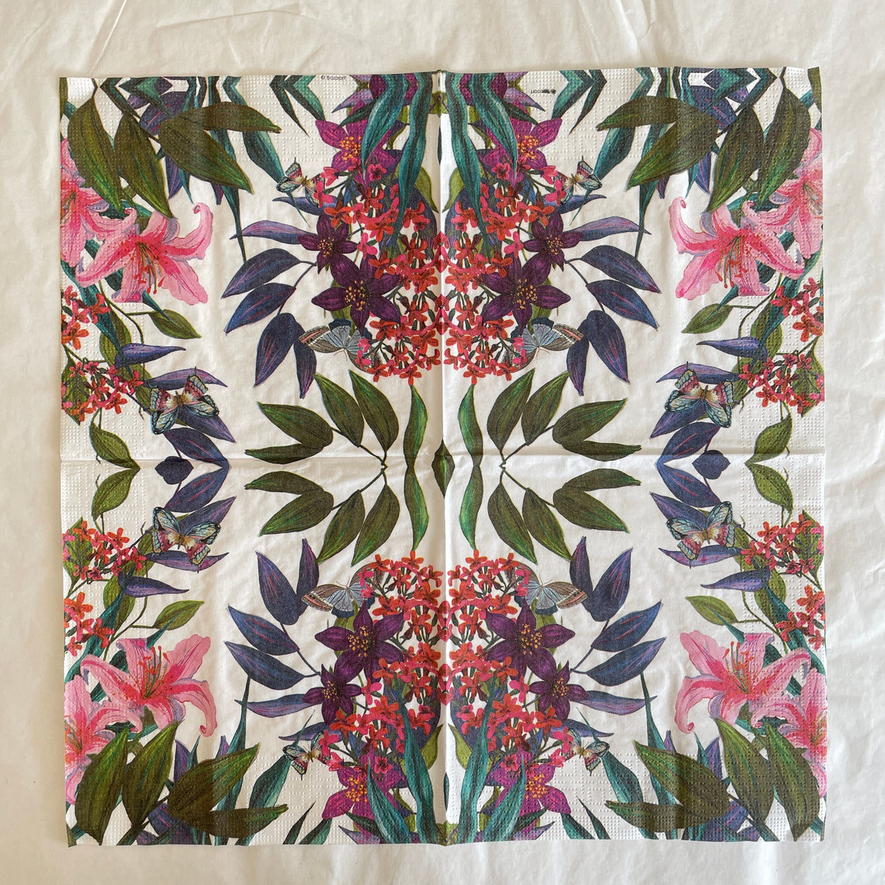 Napkin - Tropical Lilies