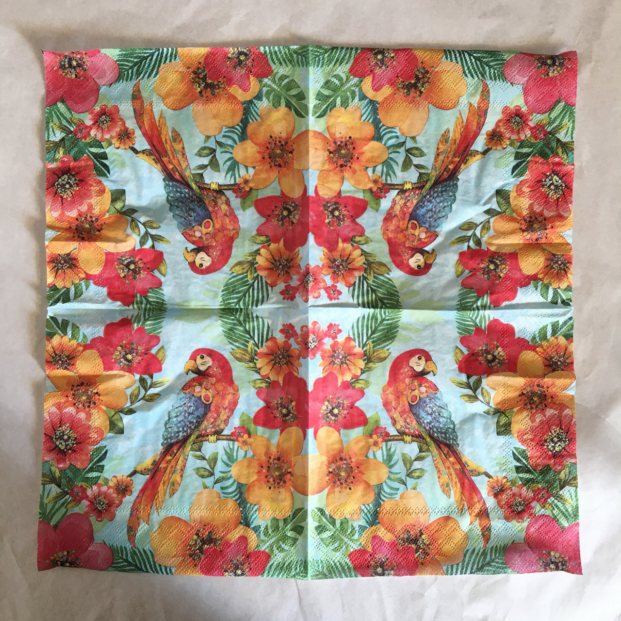 Napkin - Tropical Parrot