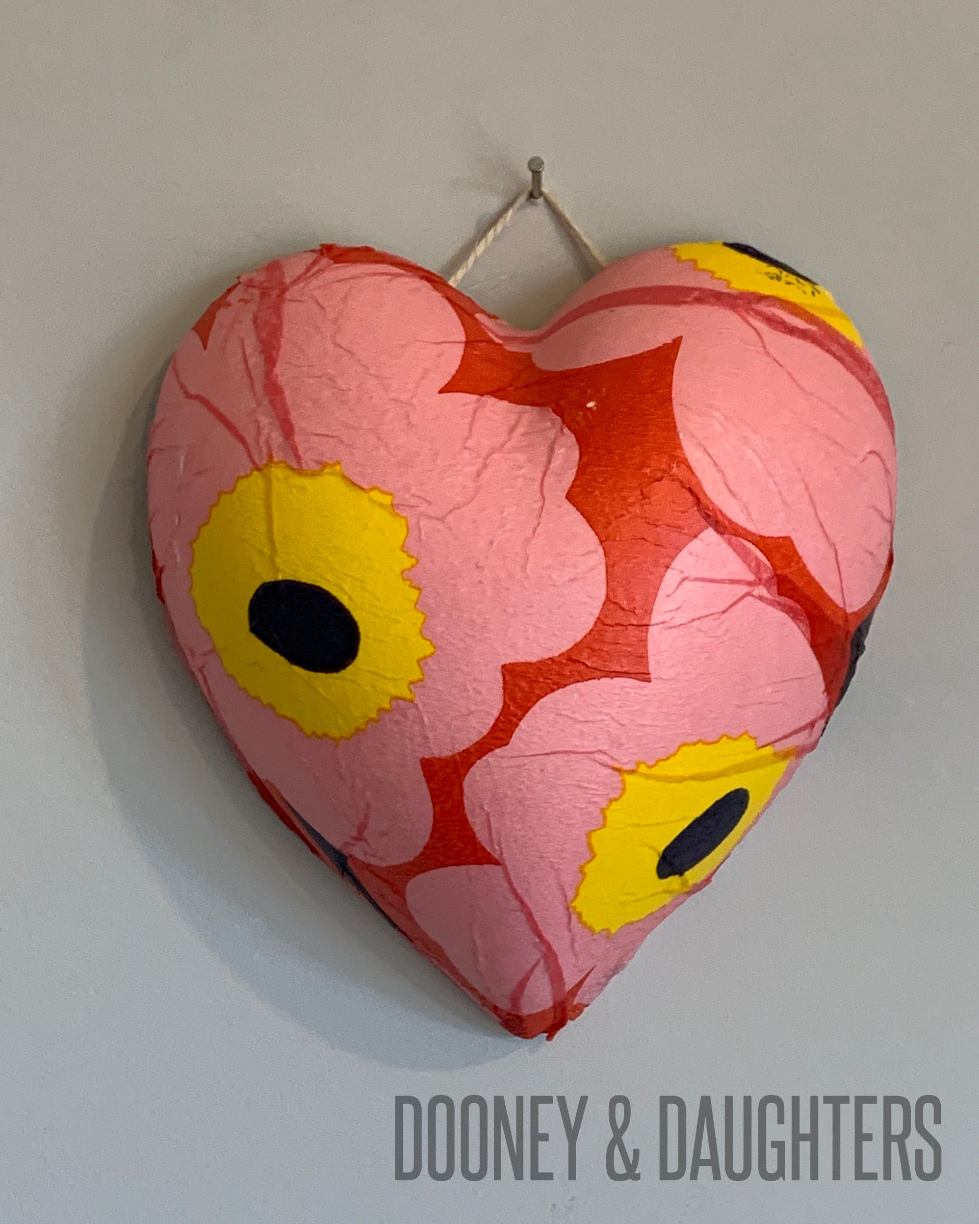 Unikko Rose Orange Heart