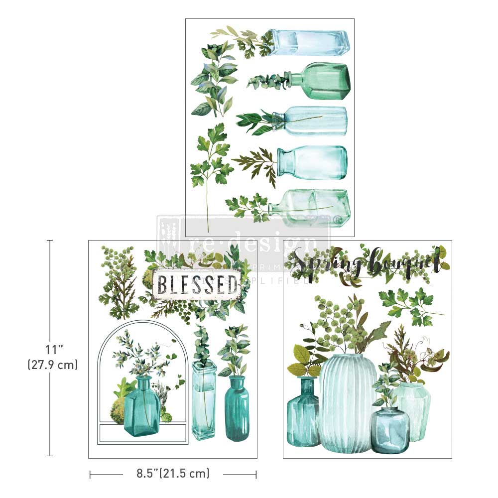 ReDesign Transfer Middy - Vintage Greenhouse