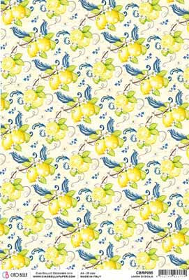 Limoni Di Sicilia A4 Rice Paper
